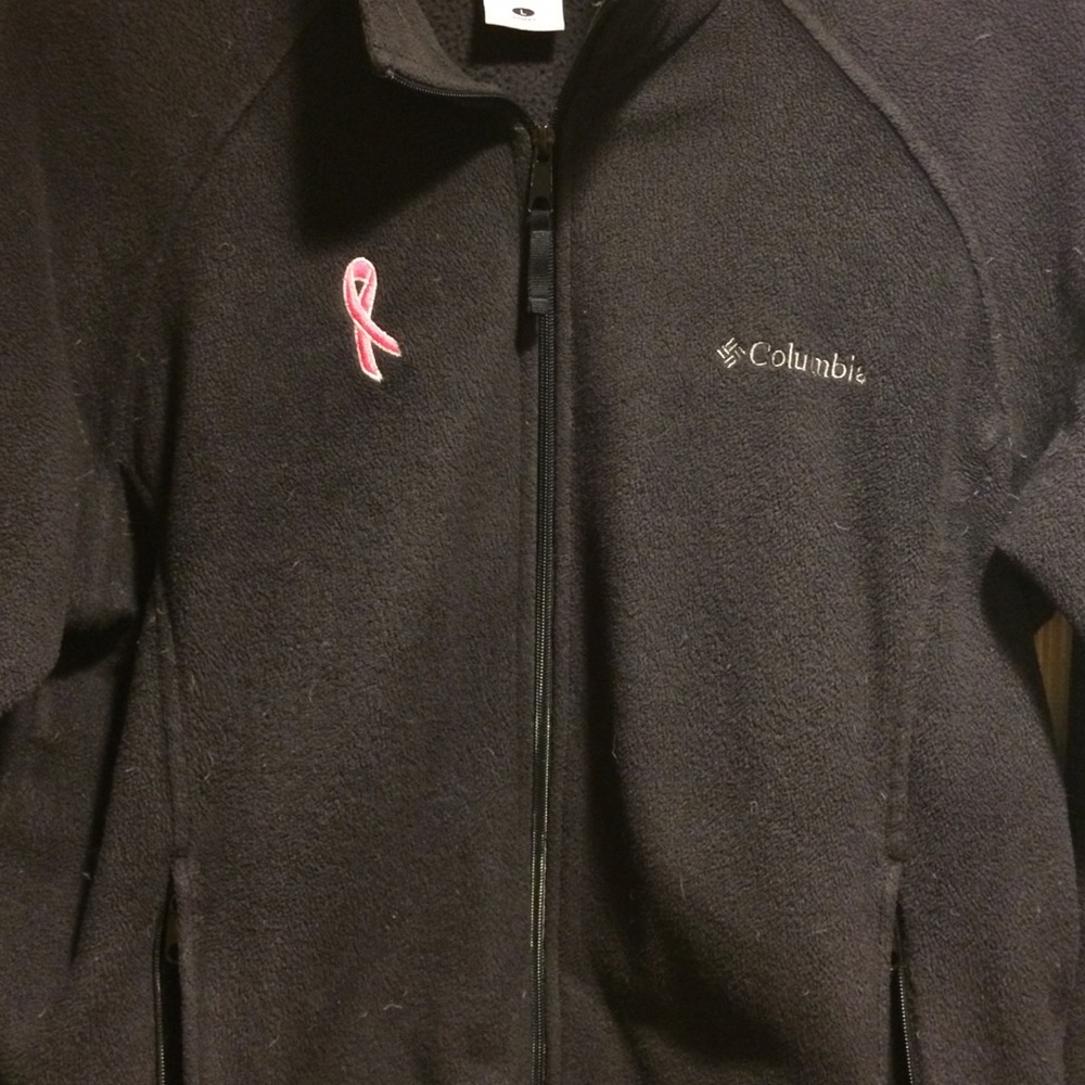 Columbia Pink Ribbon Fleece Jacket - Picture 2 of 4